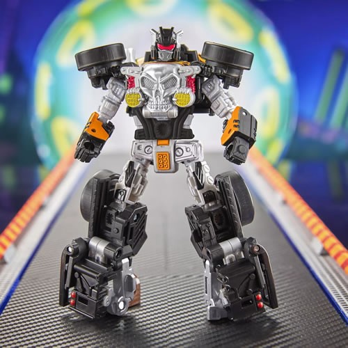 Transformers Figures - Hot Wheels x Transformers Mash-Up - Deluxe Class - Bone Shaker - 5X00