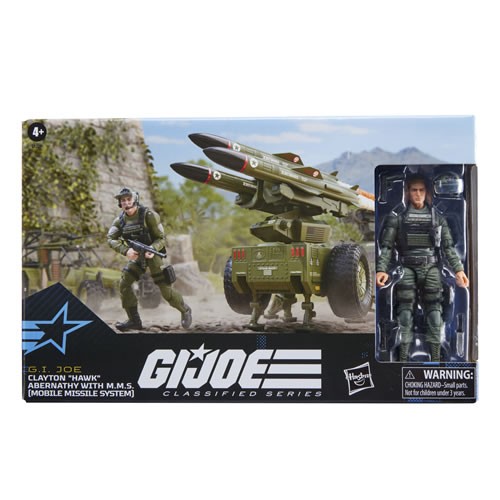 G.I. Joe Figures - 6" Classified Series - (#182) Clayton "Hawk" Abernathy w/ M.M.S. - 5L00