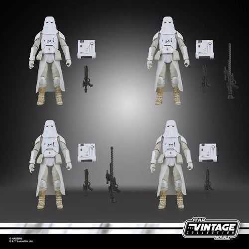 Star Wars Figures - 3.75" Vintage Collection - Ep V TESB - Snowtrooper 4-Pack - 5L00
