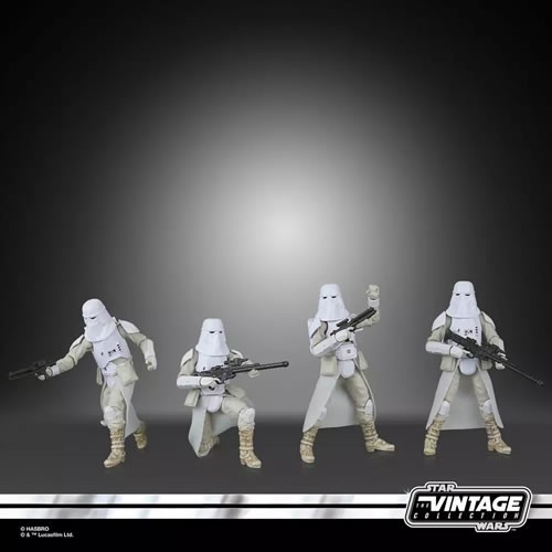 Star Wars Figures - 3.75" Vintage Collection - Ep V TESB - Snowtrooper 4-Pack - 5L00