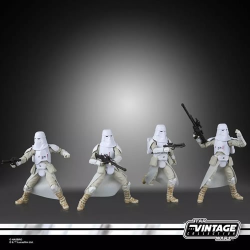 Star Wars Figures - 3.75" Vintage Collection - Ep V TESB - Snowtrooper 4-Pack - 5L00