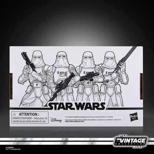 Star Wars Figures - 3.75" Vintage Collection - Ep V TESB - Snowtrooper 4-Pack - 5L00