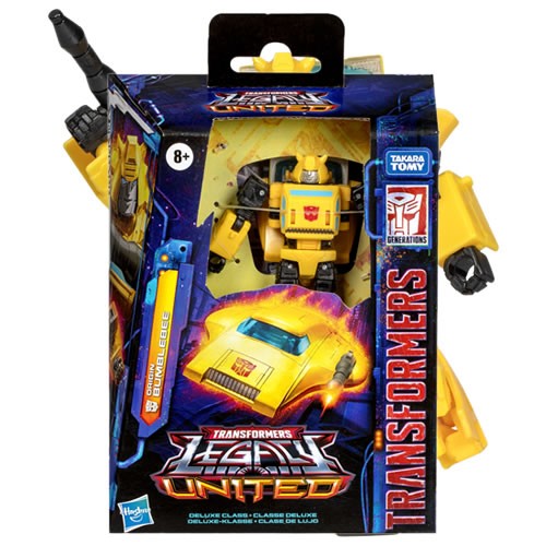 Transformers Gen Legacy United Figures - Deluxe Class - Origin Bumblebee - 5X00