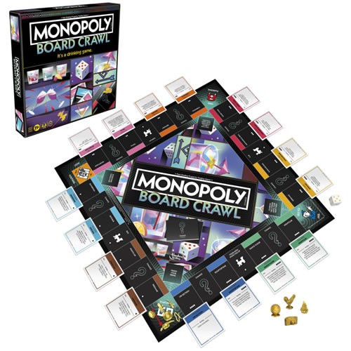 Boardgames - Monopoly - Board Crawl Edition - 0000
