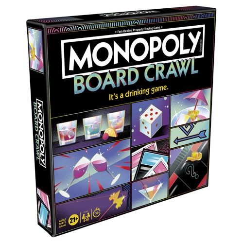 Boardgames - Monopoly - Board Crawl Edition - 0000