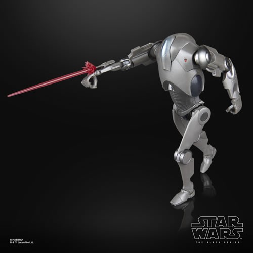 Star Wars Figures - 6" The Black Series - Ep II AOTC - PI Clone Trooper & Super Battle Droid - 5L00
