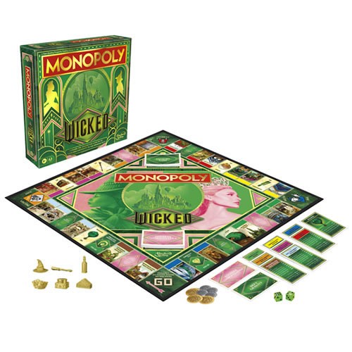 Boardgames - Monopoly - Wicked (2024 Movie) - UU41