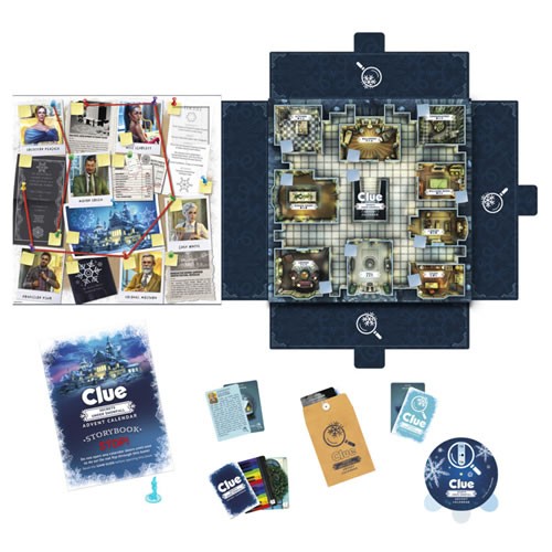 Boardgames - Clue - Advent Calendar: Secrets Under Snowfall - 0000