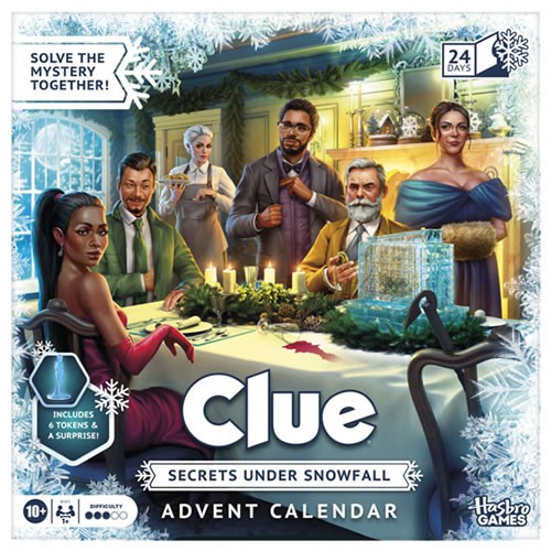 Boardgames - Clue - Advent Calendar: Secrets Under Snowfall - 0000