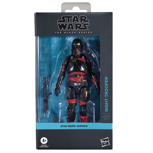 Star Wars Figures - 6" The Black Series - Ahsoka - Night Trooper - 5X00