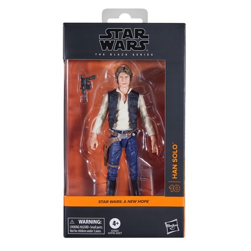 Star Wars Figures - 6" The Black Series - Ep IV ANH - Han Solo - 5X00