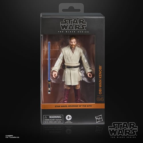 Star Wars Figures - 6" The Black Series - Ep III ROTS - Obi-Wan Kenobi - 5X00