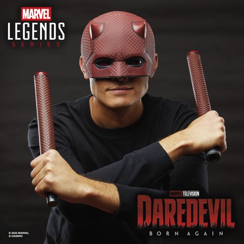 Marvel Legends Series Roleplay - Daredevil: Born Again - Mask And Billy Club - 5L00