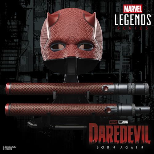 Marvel Legends Series Roleplay - Daredevil: Born Again - Mask And Billy Club - 5L00