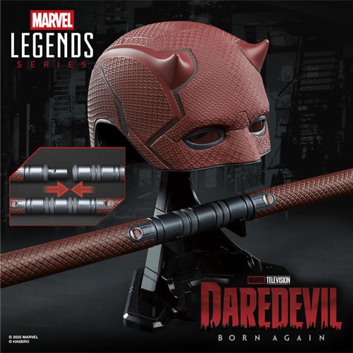 Marvel Legends Series Roleplay - Daredevil: Born Again - Mask And Billy Club - 5L00