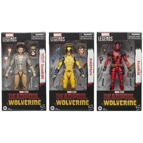 Marvel Legends 6" Figures - Deadpool & Wolverine (2024 Movie) - Assortment - 5L00
