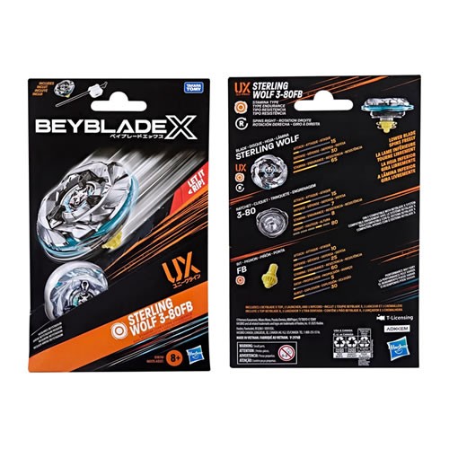 Beyblade X - Sterling Wolf 3-80FB UX Starter Pack - AX00