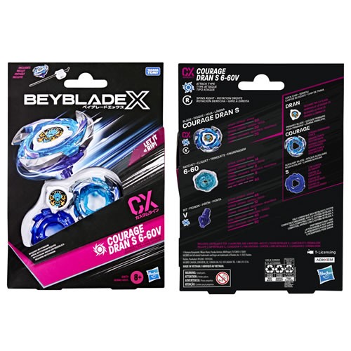 Beyblade X - Courage Dran S 6-60V CX Starter Pack - AX00
