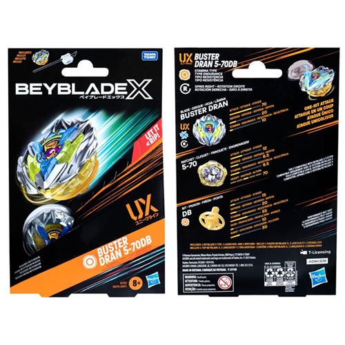 Beyblade X - Buster Dran 5-70DB UX Starter Pack - AX00