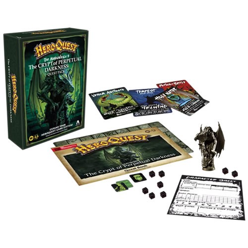 Boardgames - HeroQuest - Joe Manganiello’s The Crypt Of Perpetual Darkness Expansion Pack - UU00