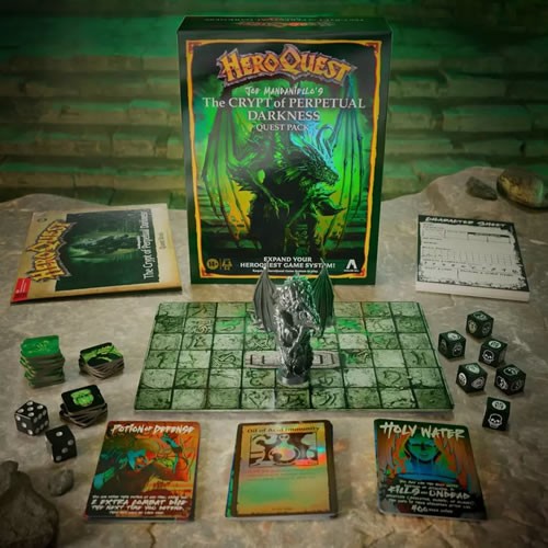 Boardgames - HeroQuest - Joe Manganiello’s The Crypt Of Perpetual Darkness Expansion Pack - UU00