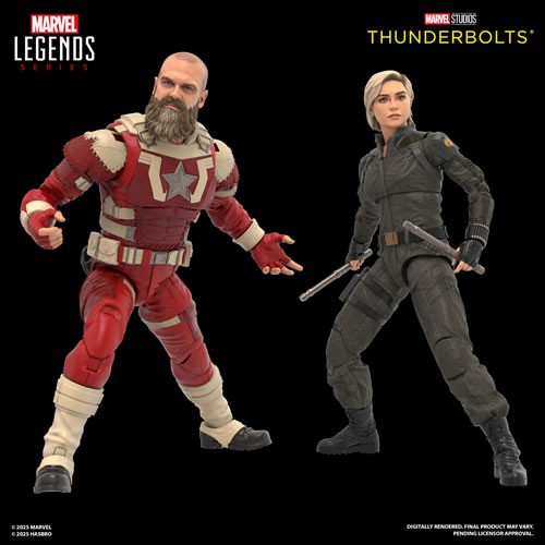 Marvel Legends 6" Figures - Thunderbolts* (2025 Movie) - Yelena Belova And Red Guardian - 5L00