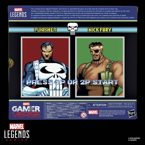 Marvel Legends 6" Figures - Gameverse - Punisher And Nick Fury 2-Pack - 5L00