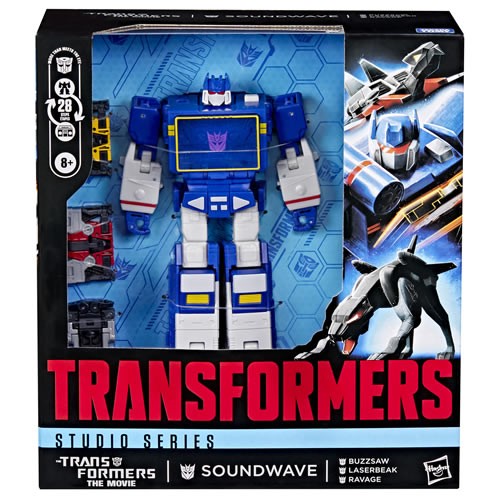 Transformers Gen Figures - Studio Series - TRA: The Movie (86) - Leader Class - Soundwave - 5X00