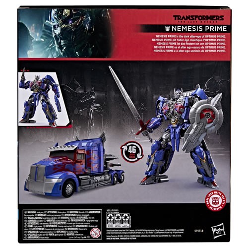 Transformers Gen Figures - Studio Series - The Last Knight - Leader Class - Nemesis Prime - 5X00