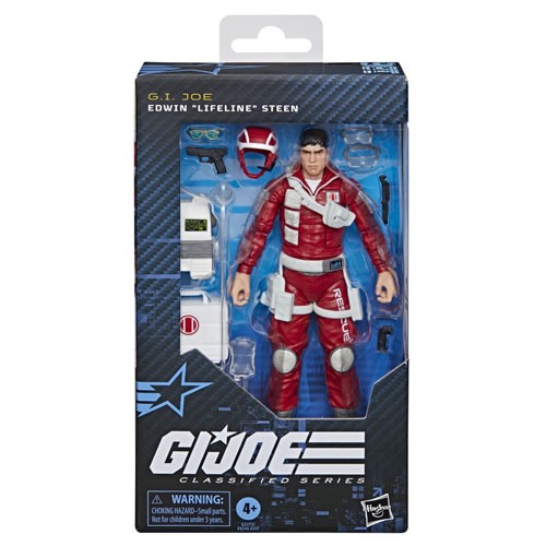 G.I. Joe Figures - 6" Classified Series - (#186) Edwin "Lifeline" Steen - 5X00