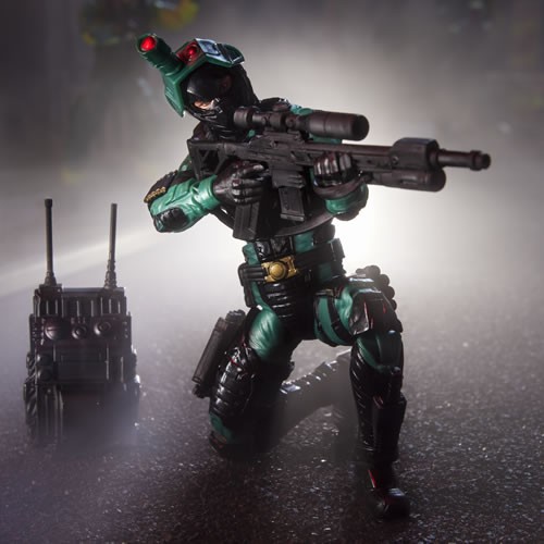 G.I. Joe Figures - 6" Classified Series - (#187) Night-Viper - 5X00