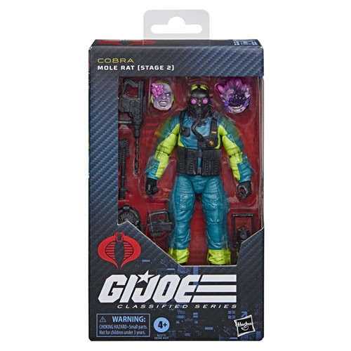 G.I. Joe Figures - 6" Classified Series - (#190) Mole Rat (Stage 2) - 5X00