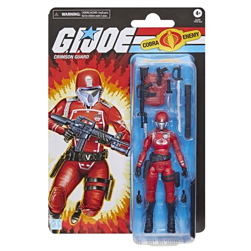 G.I. Joe Figures - 6" Classified Series - Retro Cardback - Crimson Guard - 5X00