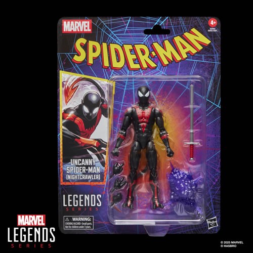 Marvel Legends 6" Figures - Spider-Man Retro Series - Uncanny Spider-Man (Nightcrawler) - 5X00