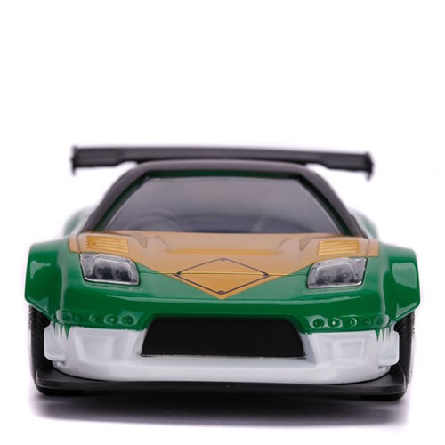 1:32 Scale Diecast - Hollywood Rides - Power Rangers - 2002 Honda NSX (Green Ranger Theme)