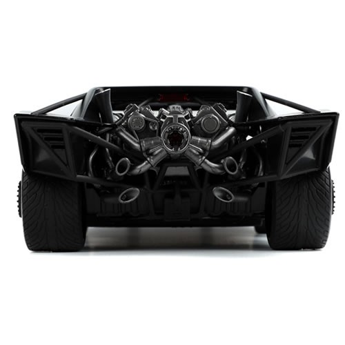 1:18 Scale Diecast - Hollywood Rides - The Batman (2022 Movie) - Batmobile w/ Batman Figure