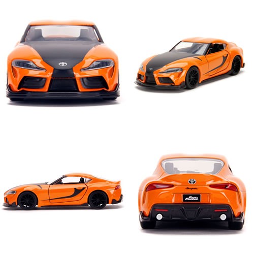 1:32 Scale Diecast - Fast & Furious - Han's Mazda RX-7 & Toyota GR Supra 2-Pack