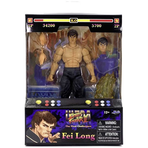 Street Fighter Figures - Street Fighter II: The Final Challengers - 1/12 Scale Fei Long