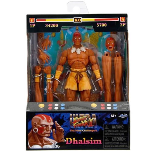 Street Fighter Figures - Street Fighter II: The Final Challengers - 1/12 Dhalsim