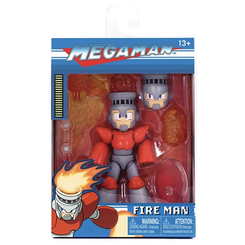 Mega Man Figures - 1/12 Scale Fire Man
