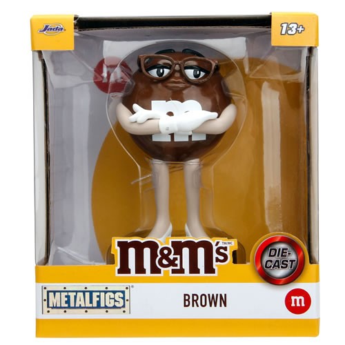 Metalfigs Figures - M&M's - 4" Brown M&M's