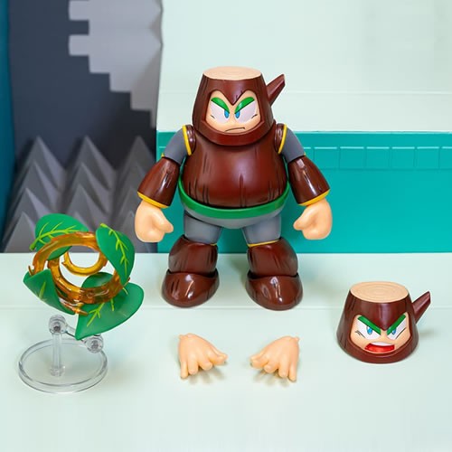 Mega Man Figures - W03 - 1/12 Scale Wood Man Deluxe