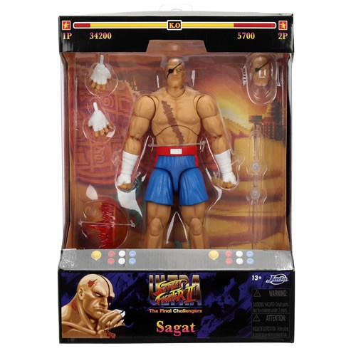 Street Fighter Figures - Street Fighter II: The Final Challengers - 1/12 Sagat