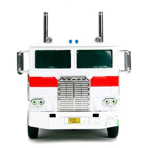1:24 Scale Diecast - Hollywood Rides - Trasnformers - G1 Optimus Prime (Ghostbusters ECTO-1 Edition)