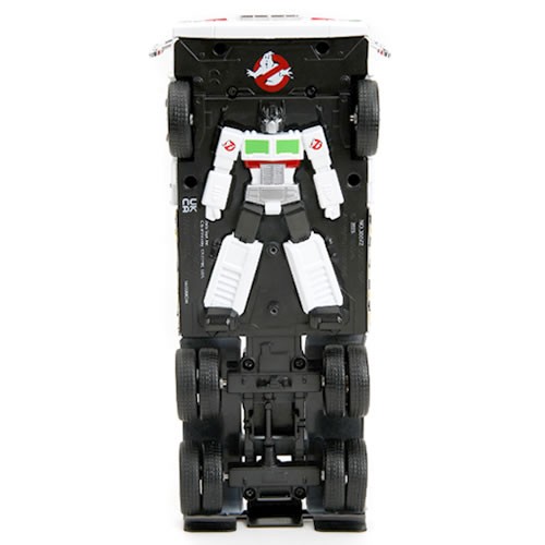 1:24 Scale Diecast - Hollywood Rides - Trasnformers - G1 Optimus Prime (Ghostbusters ECTO-1 Edition)