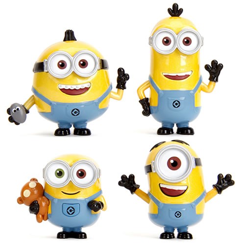 Metalfigs Figures - Minions - 2.5" Figure 4-Pack