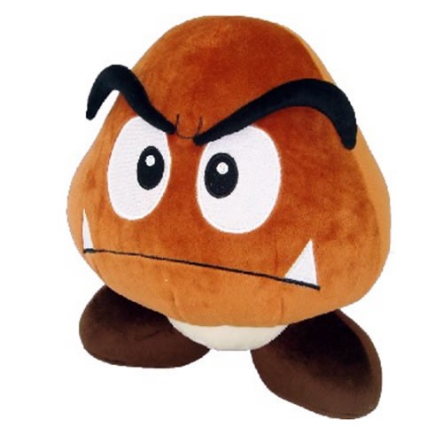 Nintendo Plush - Super Mario - 12" Goomba