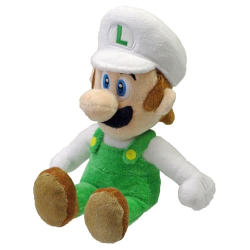 Nintendo Plush - Super Mario - 9" Fire Luigi