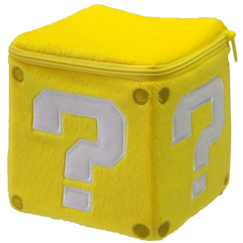 Nintendo Plush - Super Mario - 5" Coin Box
