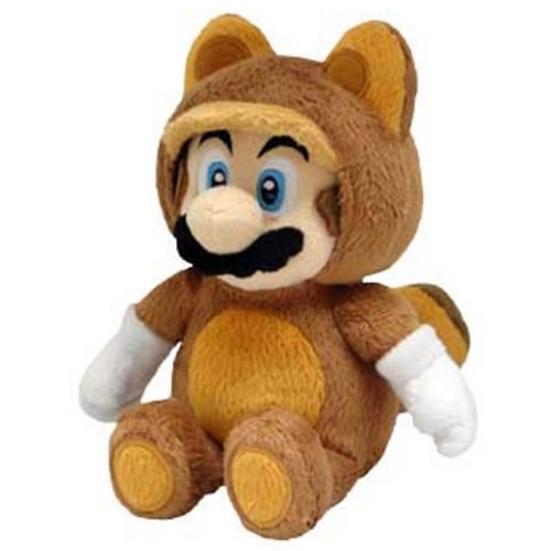 Nintendo Plush - Super Mario Bros. 3 - 9" Tanooki Mario